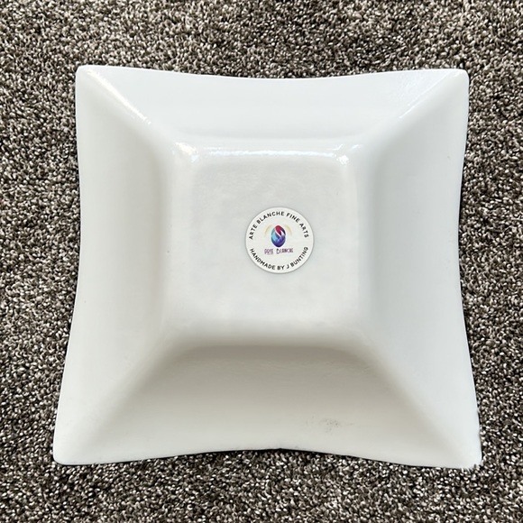 Handmade ART GLASS MILLEFIORI dish- ~9.5” - Picture 3 of 3